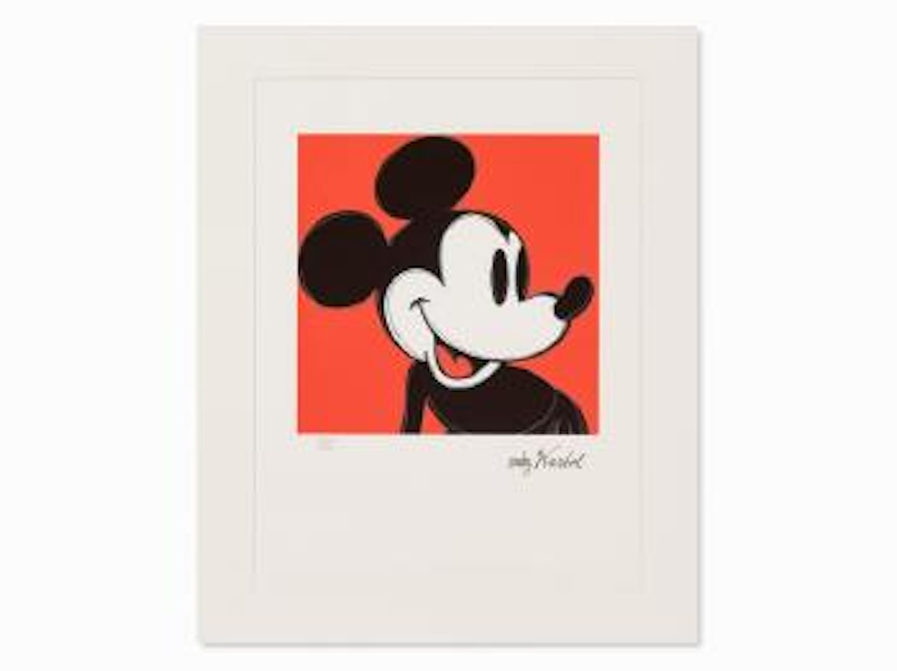 Mickey Mouse by Andy Warhol