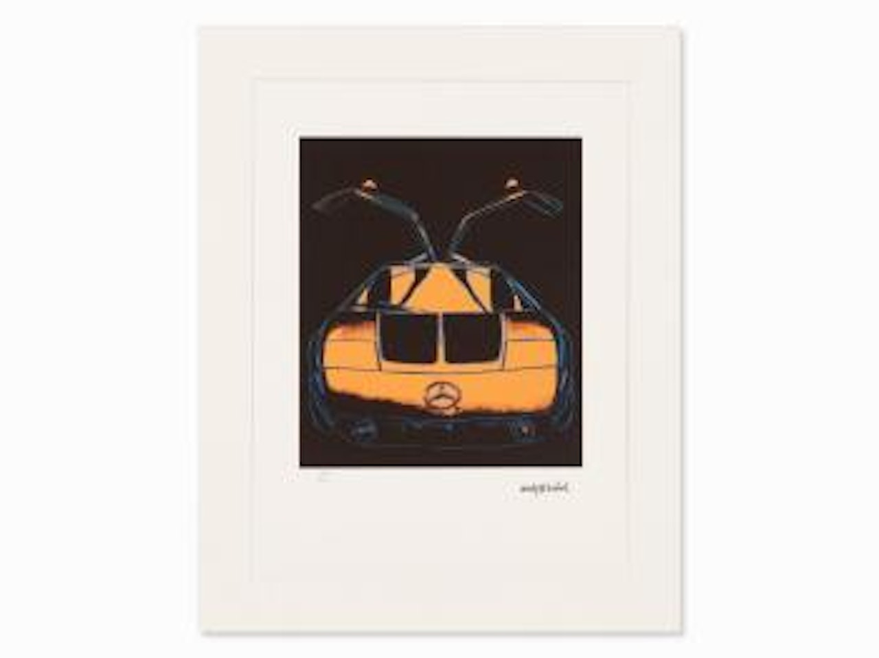 Mercedes Benz by Andy Warhol