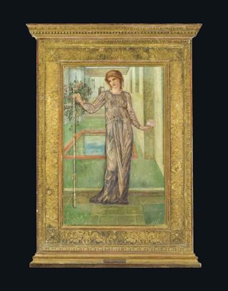 The Garland by Edward Coley Burne-Jones