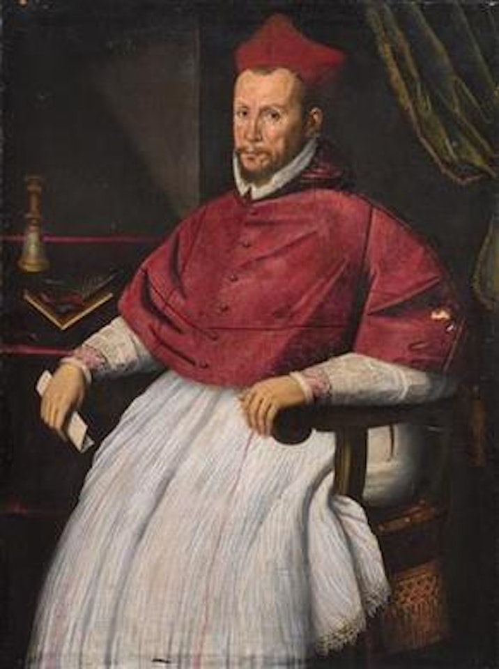 Portrait of a Cardinal by Roman School