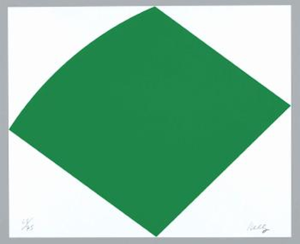 Green Curve by Ellsworth Kelly