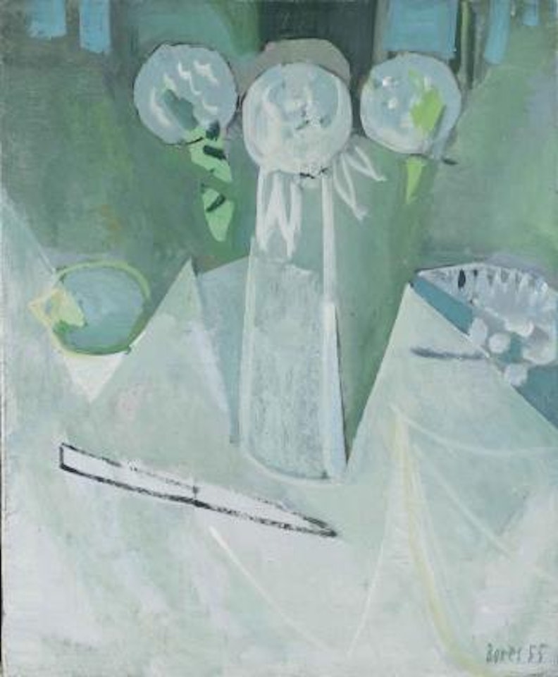 Fleurs Et Raisin by Francisco Bores