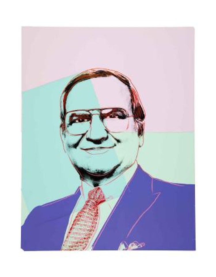 Lee Iacocca by Andy Warhol