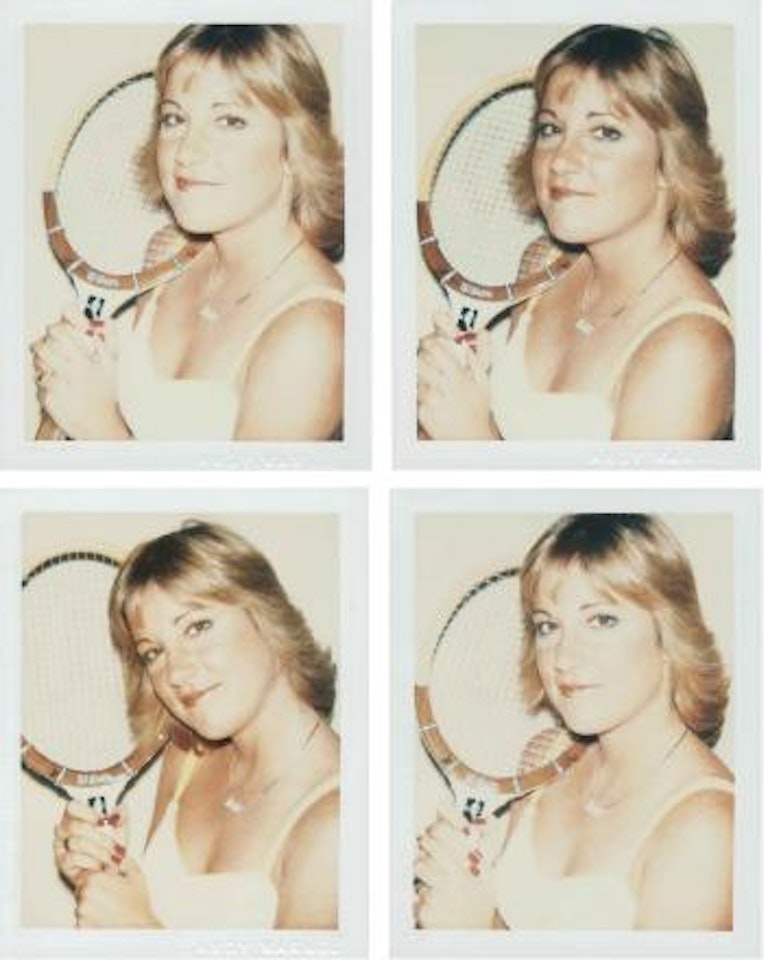 Chris Evert by Andy Warhol