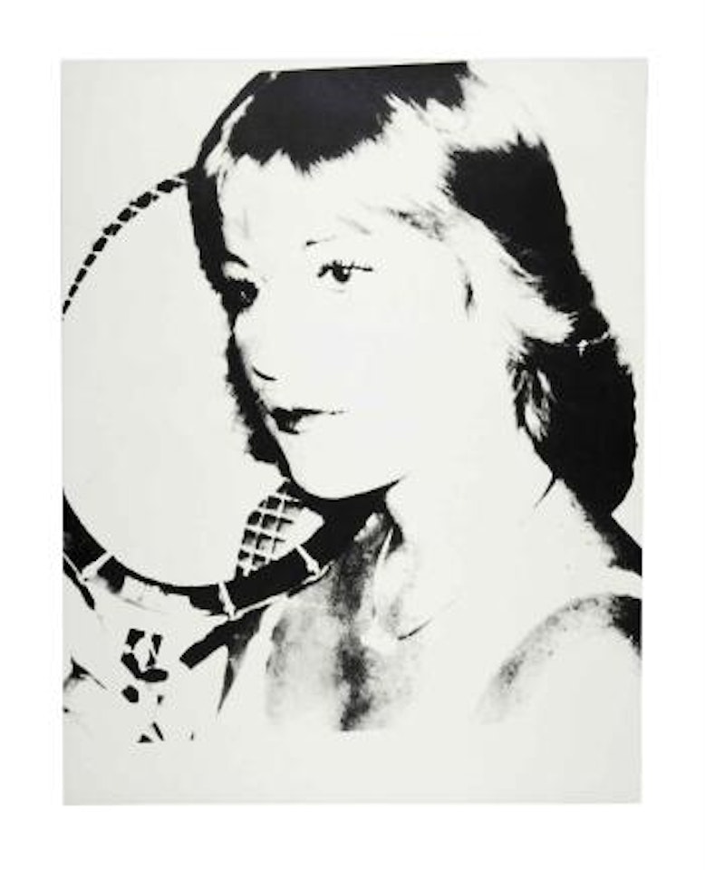 Chris Evert (See F & S IIIC.7) by Andy Warhol