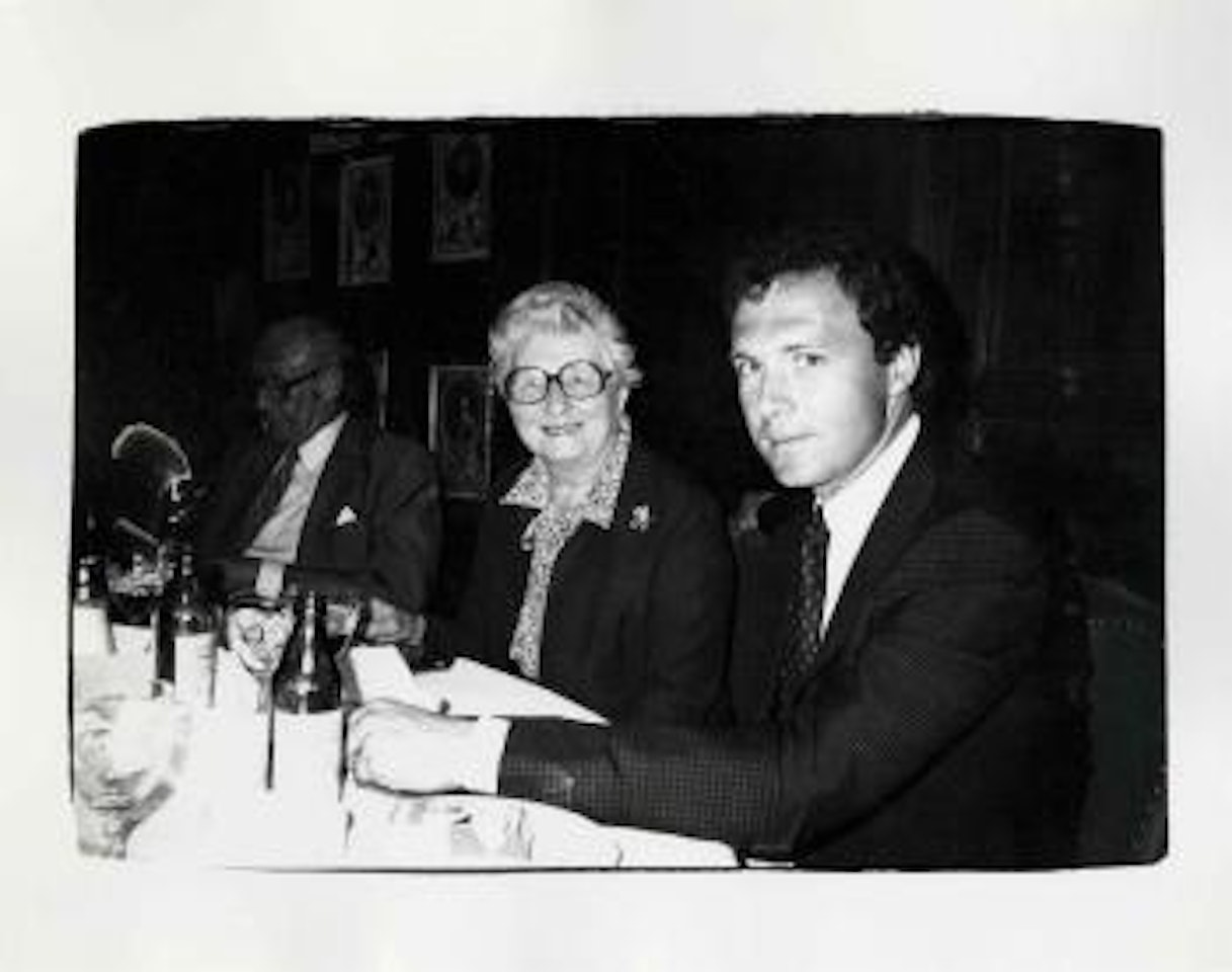Franz Beckenbauer and Dinner Guests by Andy Warhol