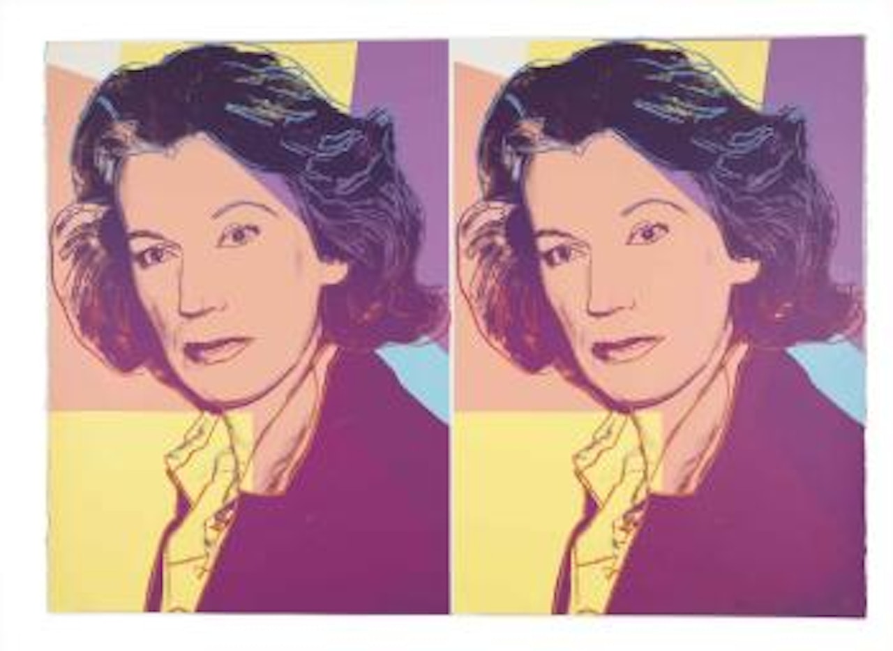 Mildred Scheel (F & S IIB.239) by Andy Warhol