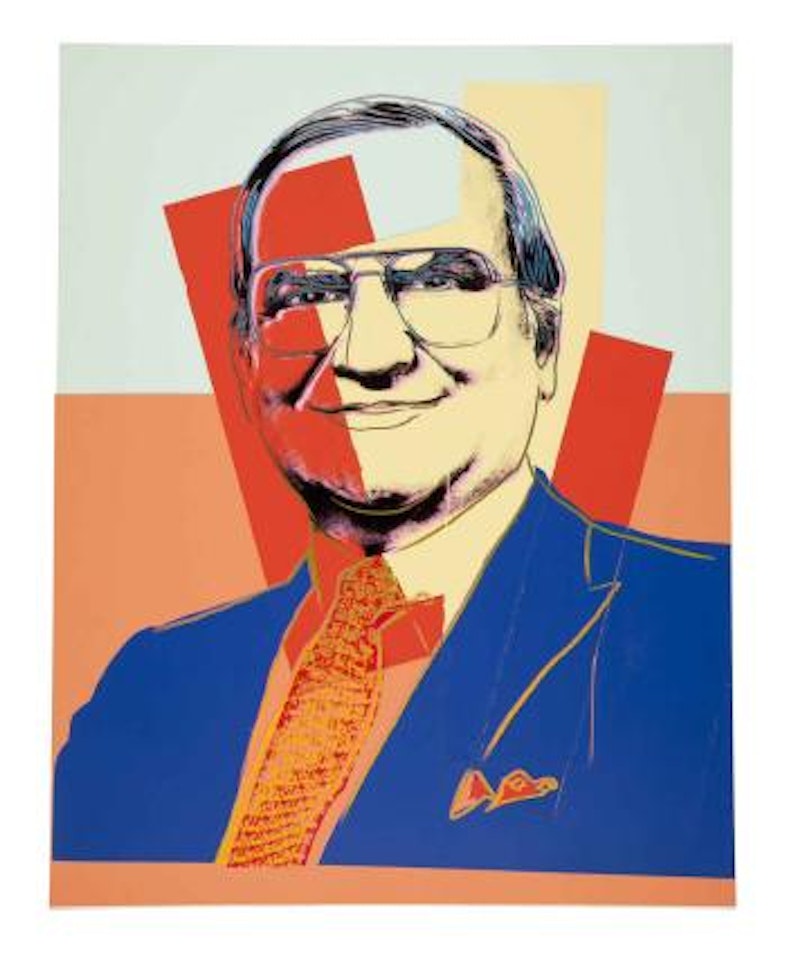 Lee Iacocca by Andy Warhol