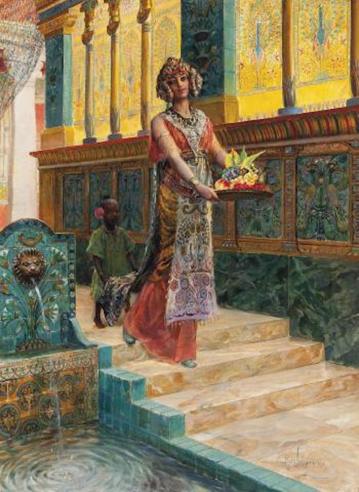 An Eastern Beauty by Georges Antoine Rochegrosse