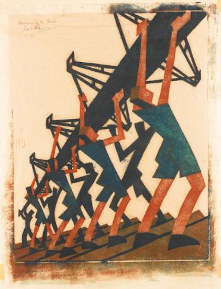 Bringing in The Boat (Coppel Sa 24) by Sybil Andrews