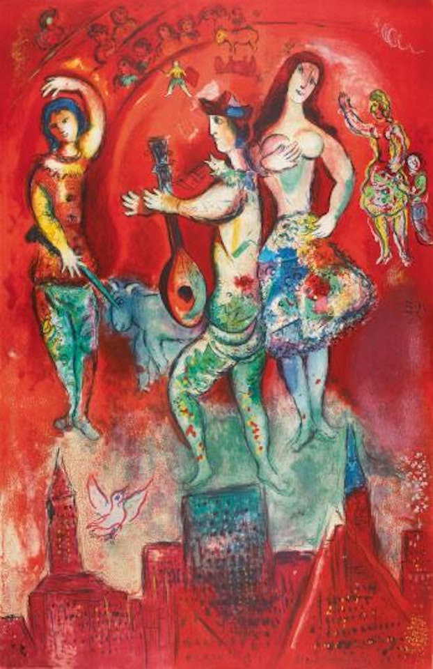 Carmen (M. Cs 39) by Marc Chagall by Charles Sorlier