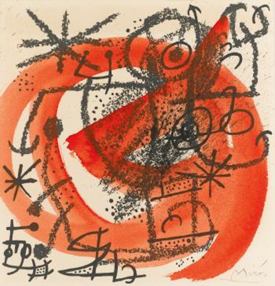 Les Essencies De La Terra: One Plate (M. 509; See C. Bks 123) by Joan Miró