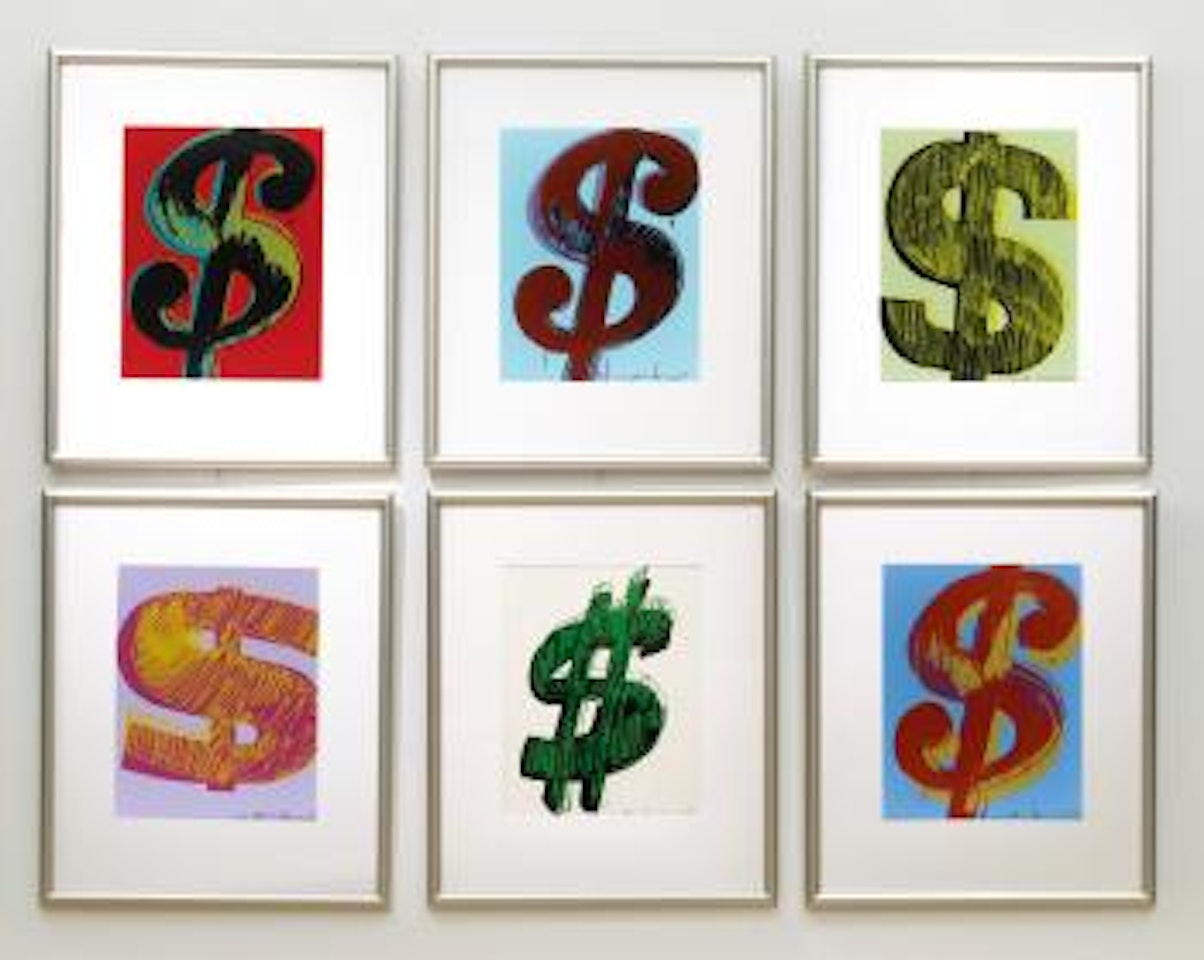 $ (I) (See F. & S. II.274-279) by Andy Warhol