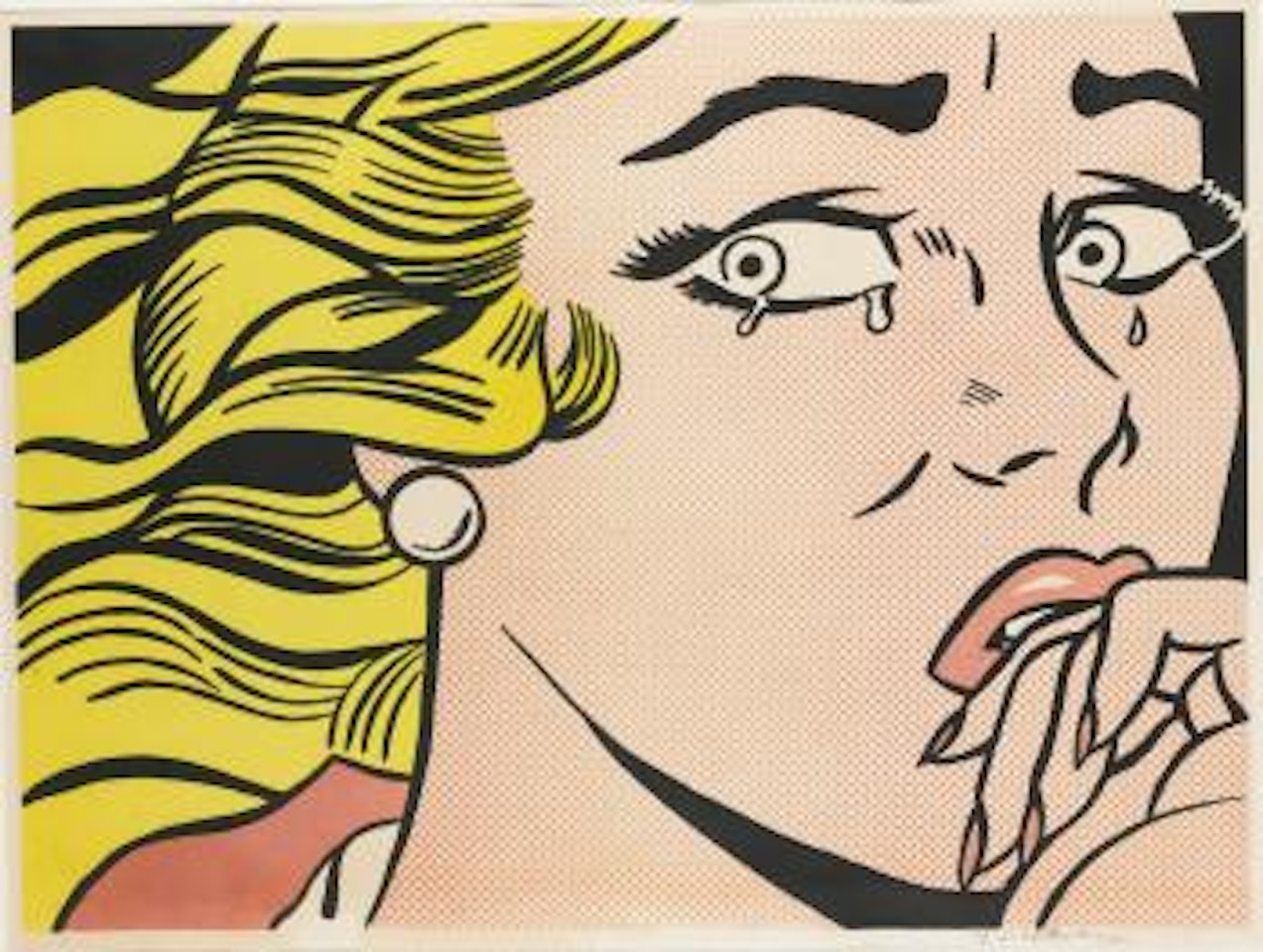 Crying Girl (Corlett II.1) by Roy Lichtenstein