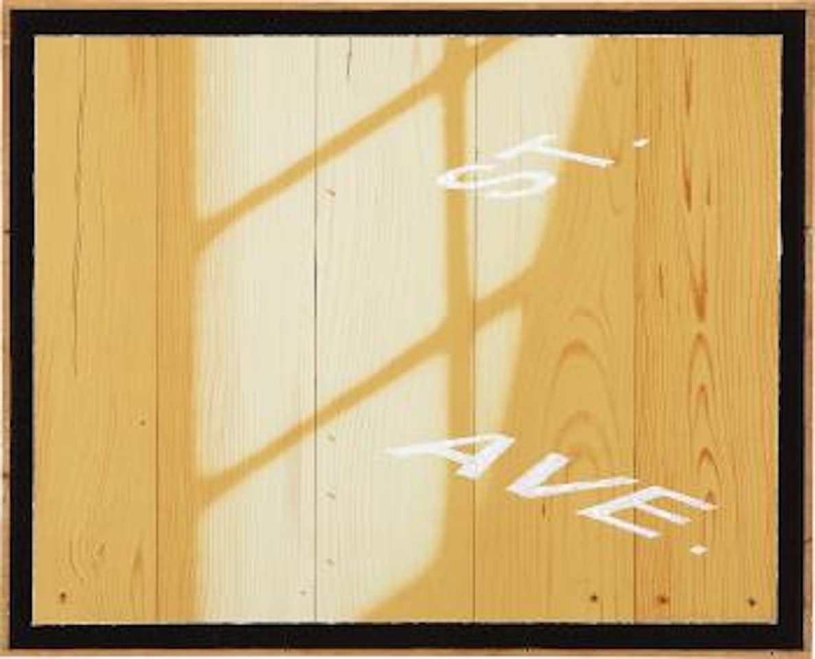 St.-Ave., 2003 by Ed Ruscha