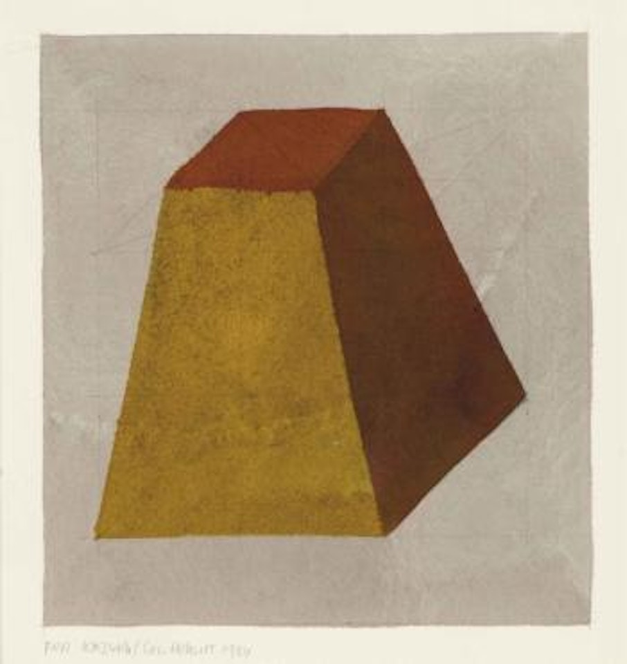 Form Derived From a Cube by Sol LeWitt