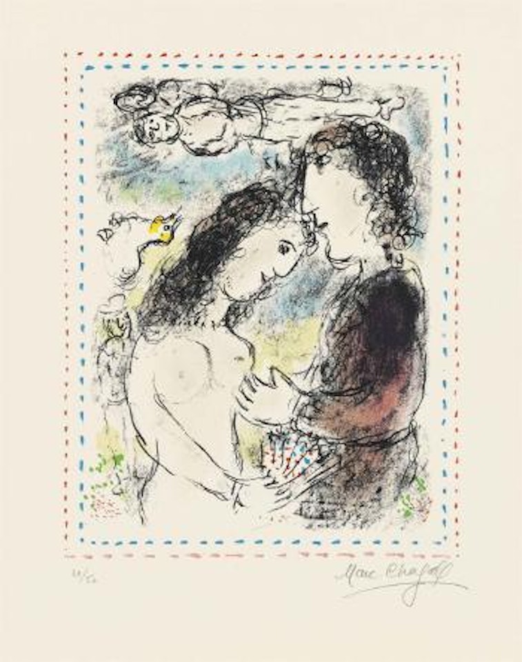 At the Dawn of Love by Marc Chagall