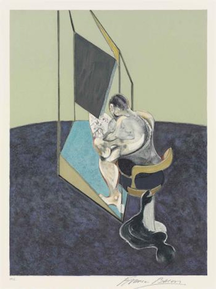 Studies of the male Back by Francis Bacon