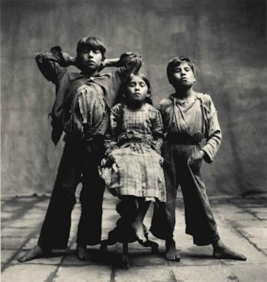 Three Cuzco Children, 1948 by Irving Penn
