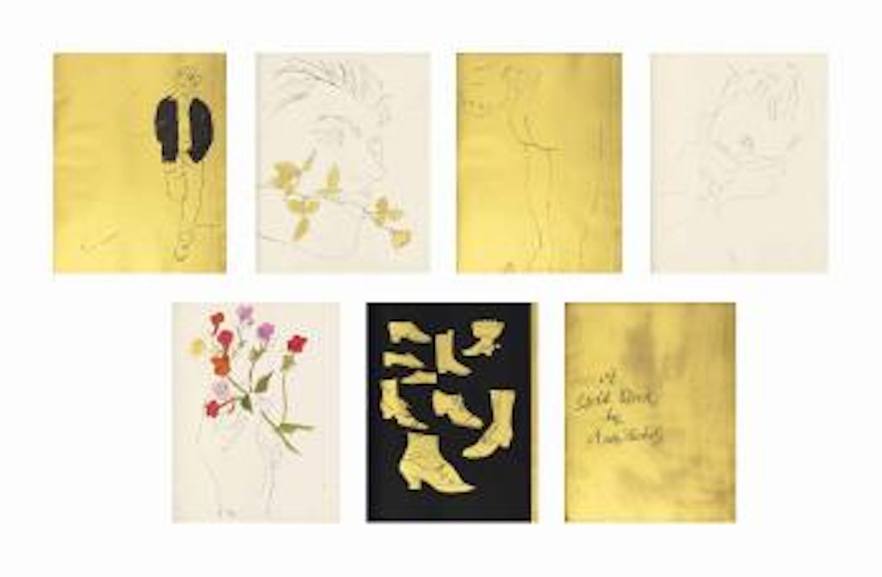 A Gold Book by Andy Warhol