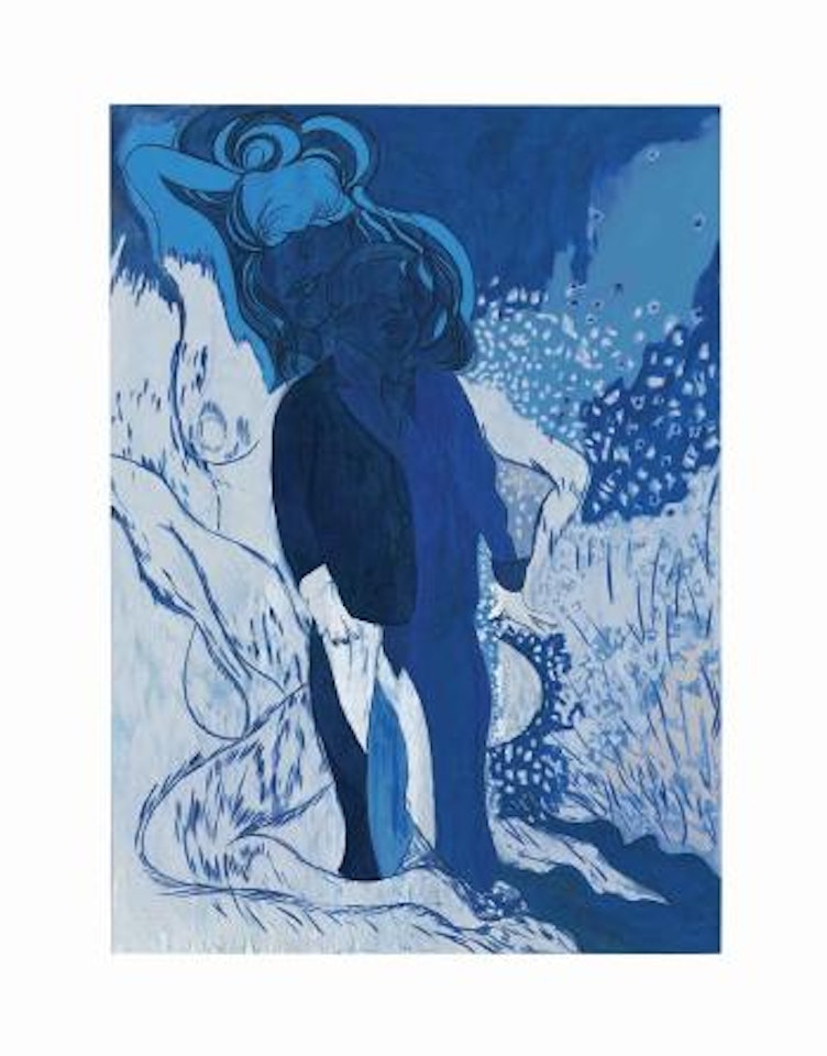 Saint Lucian Blue by Chris Ofili