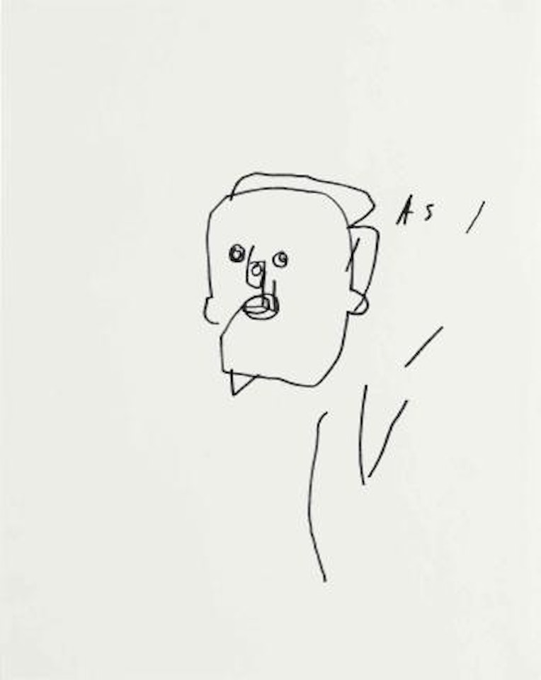 Untitled (Faces) by Jean-Michel Basquiat