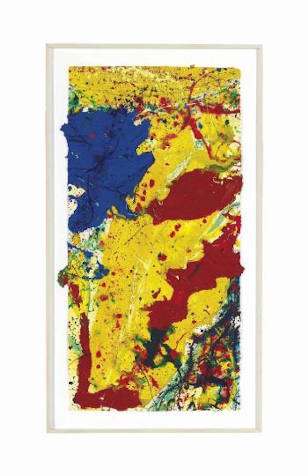 Untitled by Sam Francis