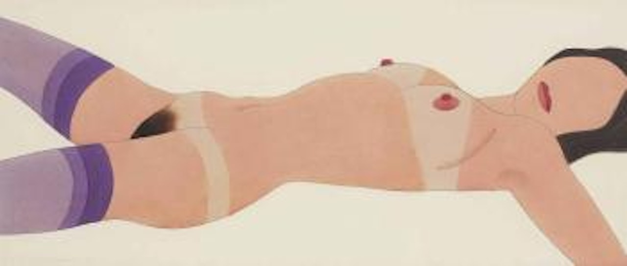 Stockinged Nude #6 by Tom Wesselmann