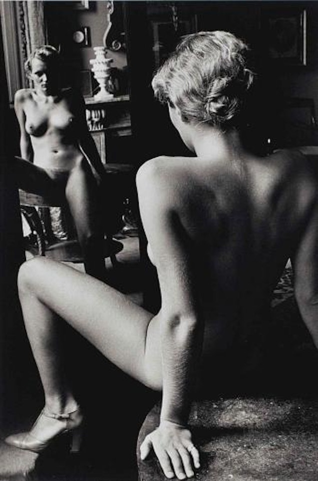 Roselyne, Arcangues, 1975 by Helmut Newton