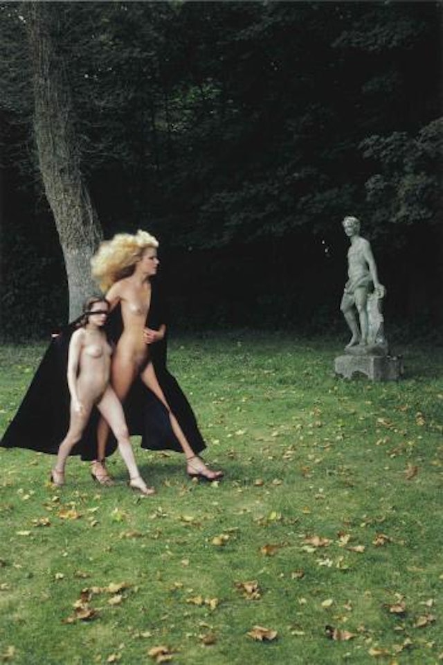 Big Lady, Little Lady, Pictorial For 'Playboy', August 1977 by Helmut Newton