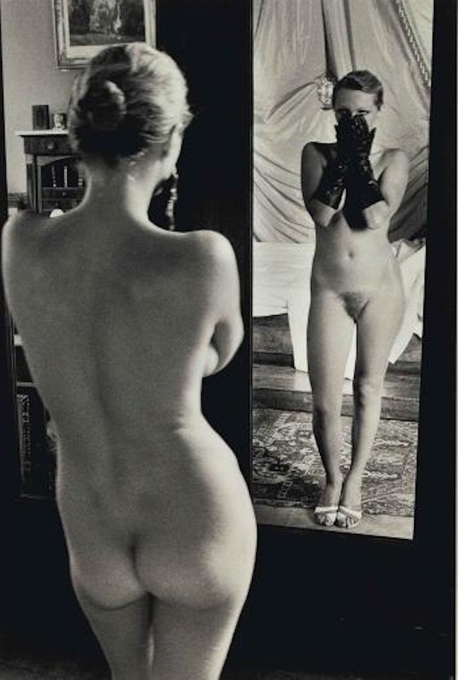 Roselyne, Arcangues, 1975 by Helmut Newton