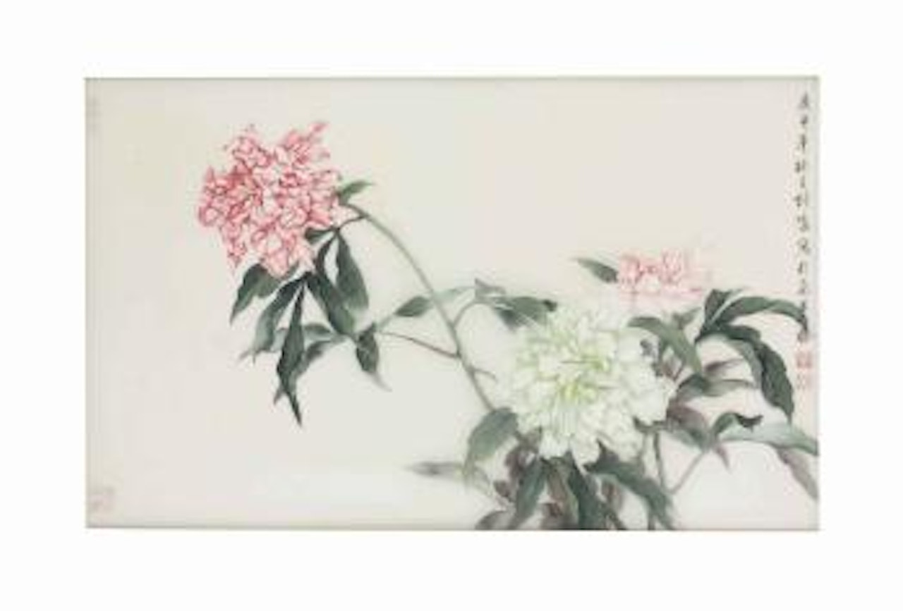 Peonies by Liu Yong