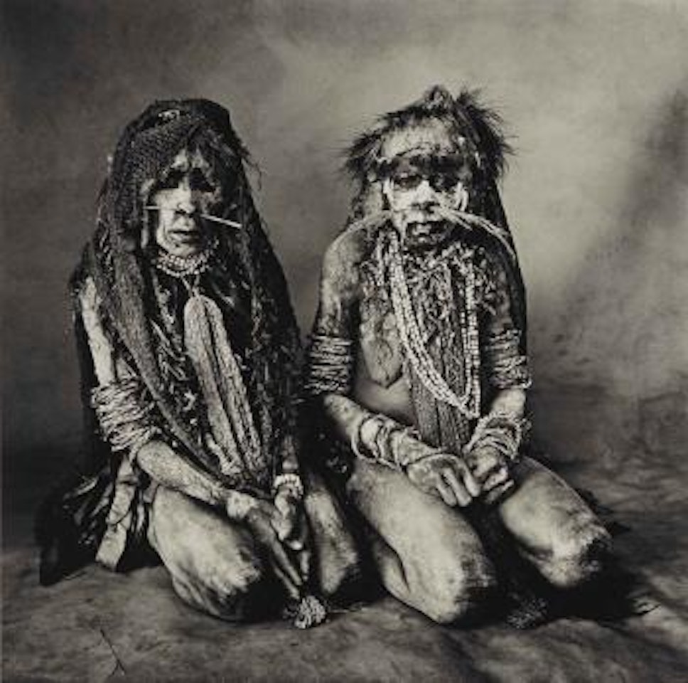 Two thin New Guinea Women, May 1970 by Irving Penn