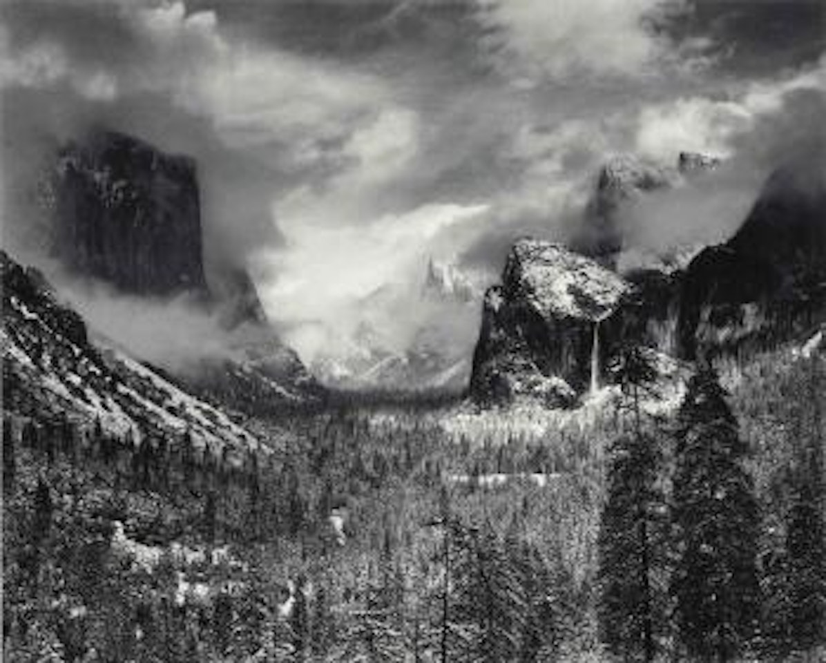 Clearing Winter Storm, Yosemite National Park, California, 1944 by Ansel Adams
