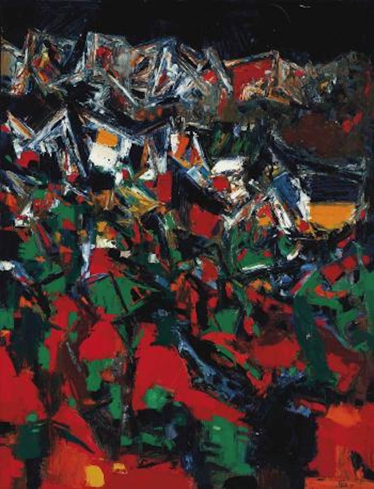 Ouragan (Hurricane) by Sayed Haider Raza