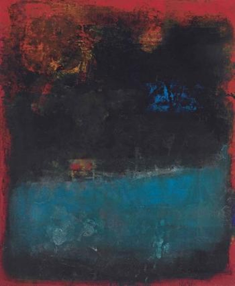 Bleu D'été by Sayed Haider Raza