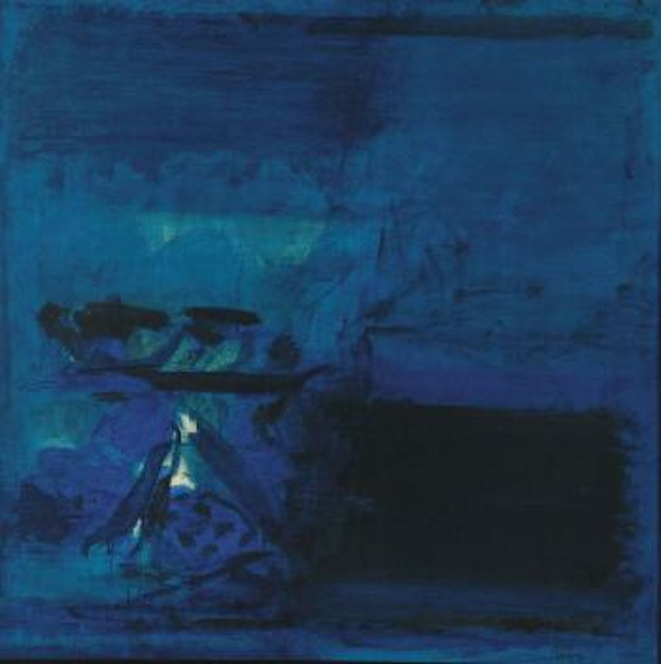 Blue by Sayed Haider Raza