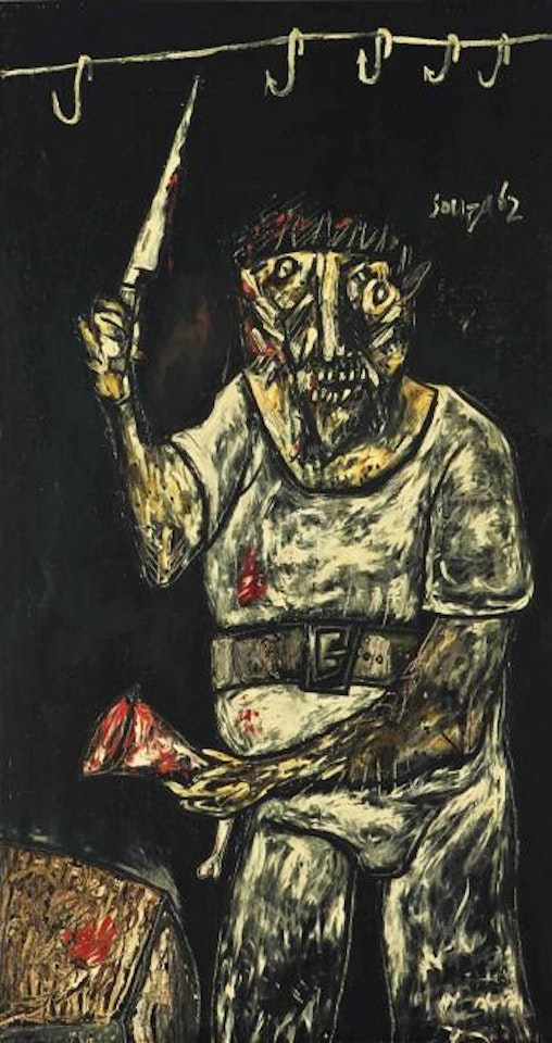 The Butcher by Francis Newton Souza