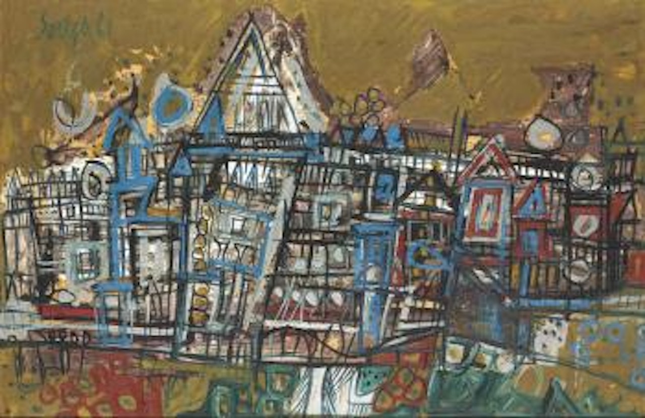 Untitled (Crawford Market) by Francis Newton Souza