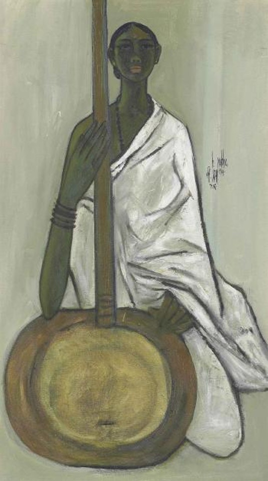 Untitled (Musician) by B Prabha