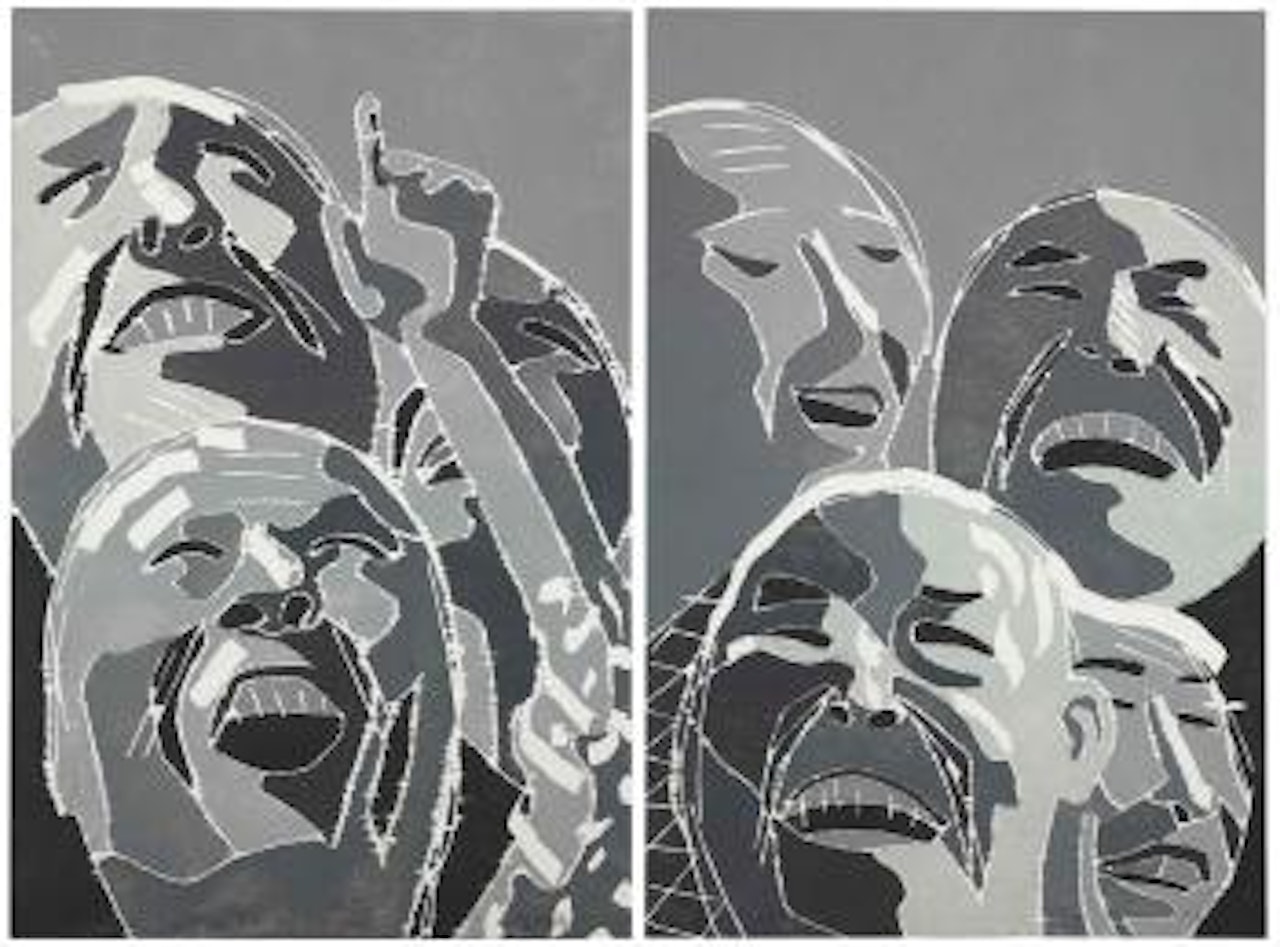 Untitled by Fang Lijun