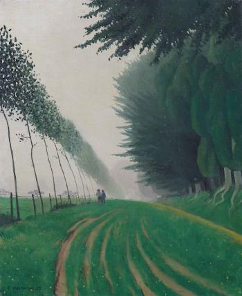 Effet De Brume, Honfleur, 1917 by Félix Vallotton