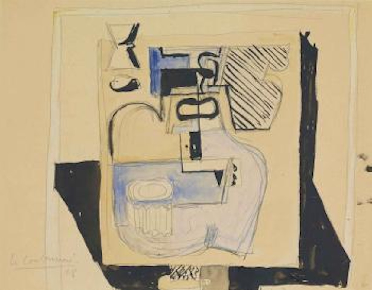 Nature Morte Sur Un Guéridon, 1928 by Le Corbusier