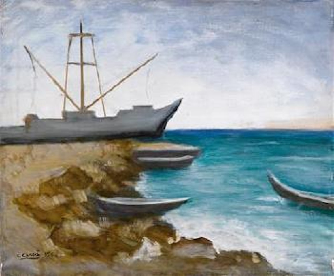 Marina di Carrara by Carlo Carra