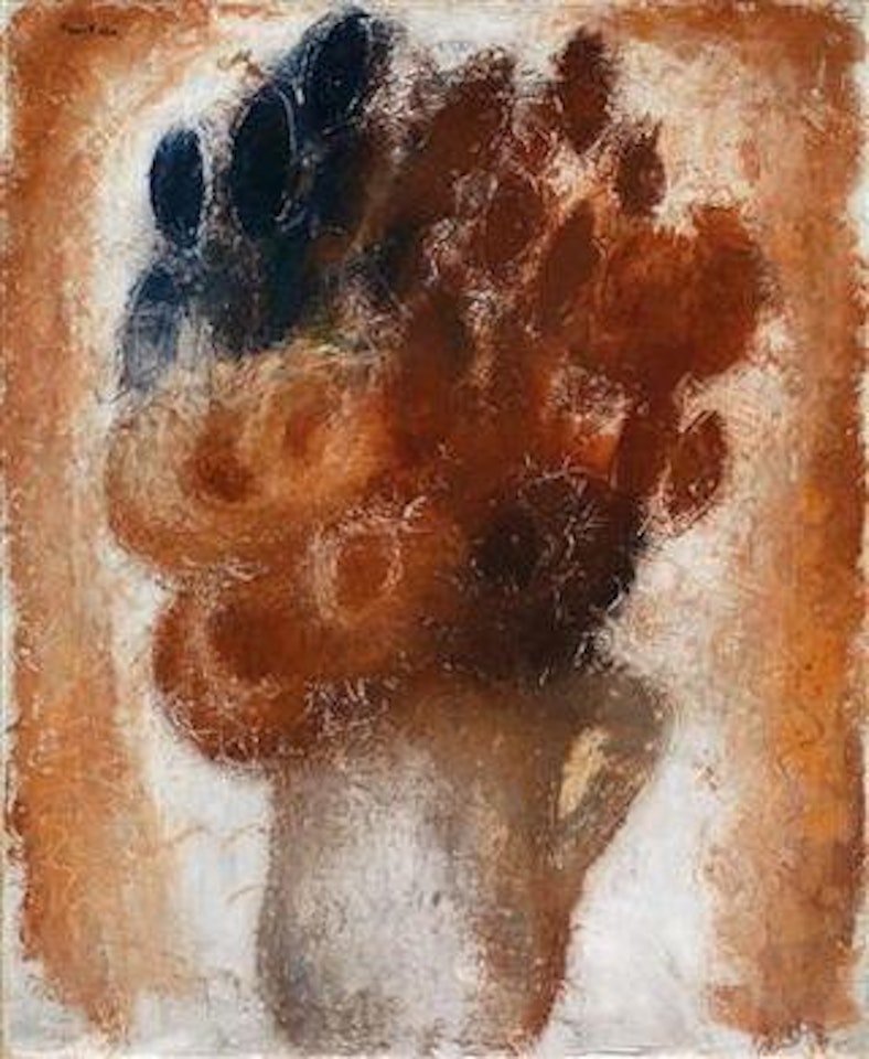 Bouquet de fleurs by Jean Fautrier