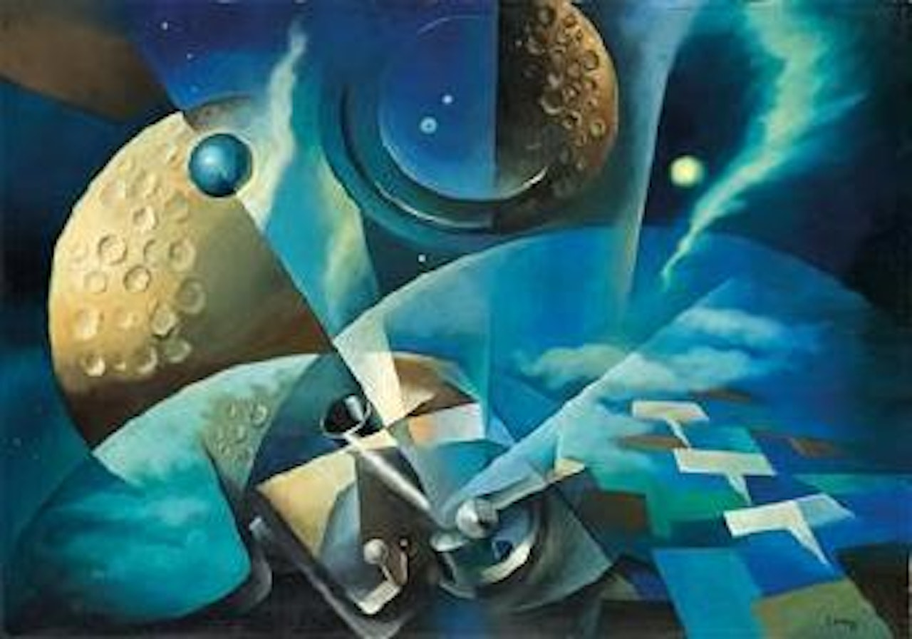 Spazio cosmico by Tullio Crali