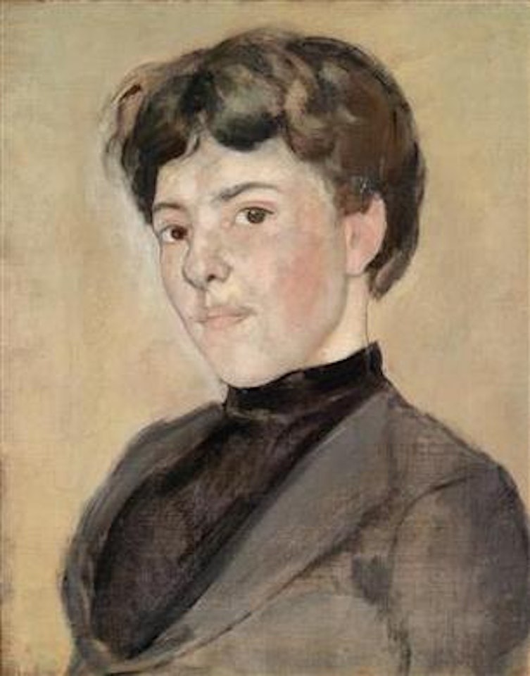Portrait of an unknown Woman by Ferdinand Hodler