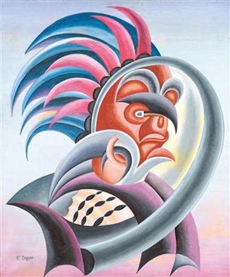 Maschera Indiana by Fortunato Depero