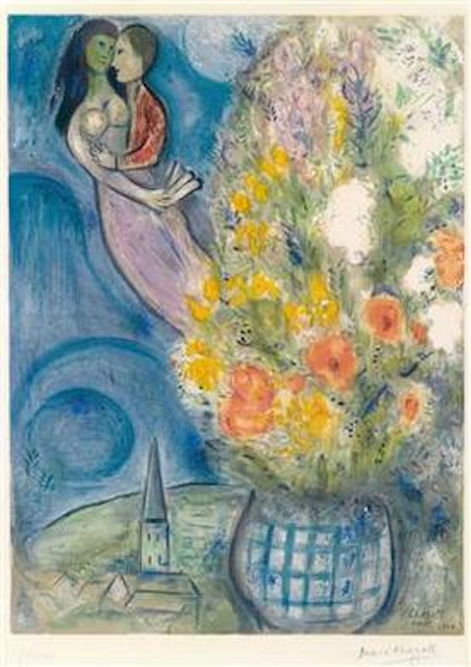 Les Coquelicots by Marc Chagall