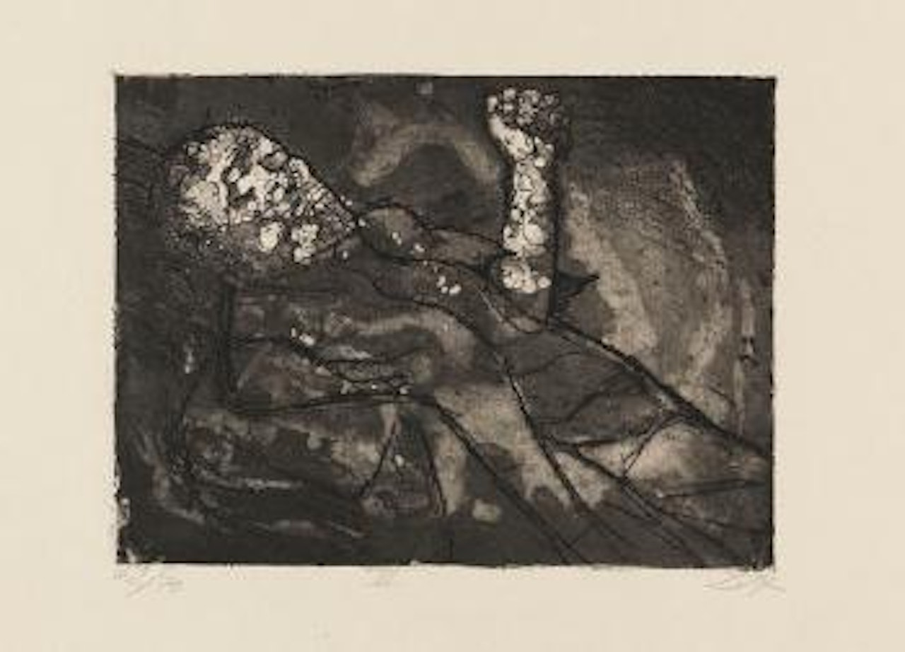 Toter im Schlamm by Otto Dix
